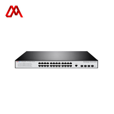 Hoodblue Multi Layer 3 Network Switch 24/48-Port 10 Gigabit Optical Web Management VLAN Division
